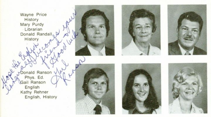 From the 1975 year book