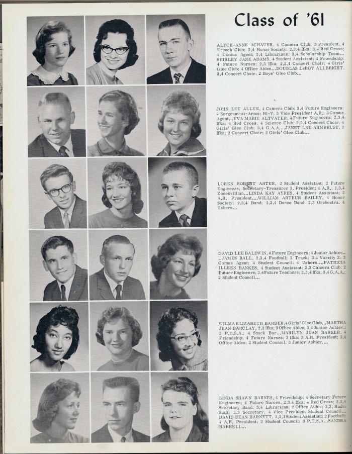 Class of 1961