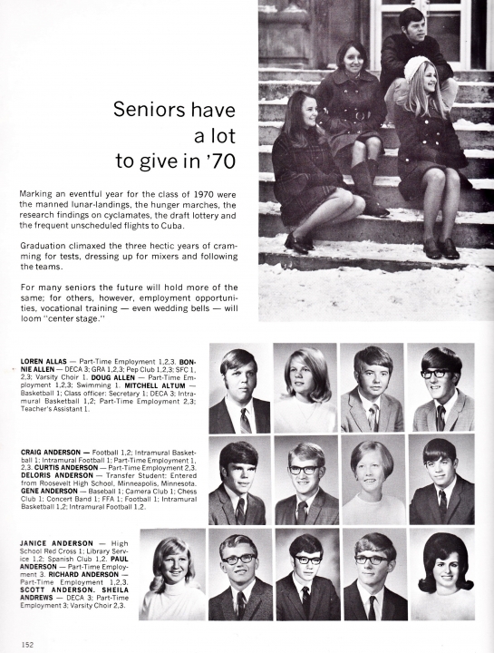 Senior Class of 1970