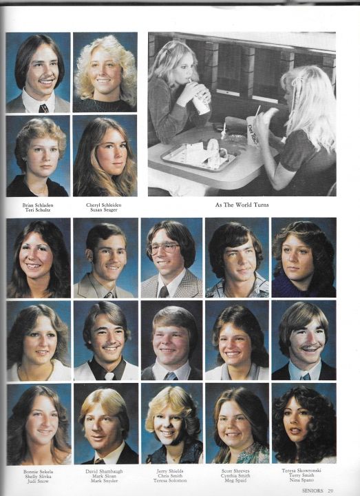 Virginia Maddox Senior Class Photos 1981