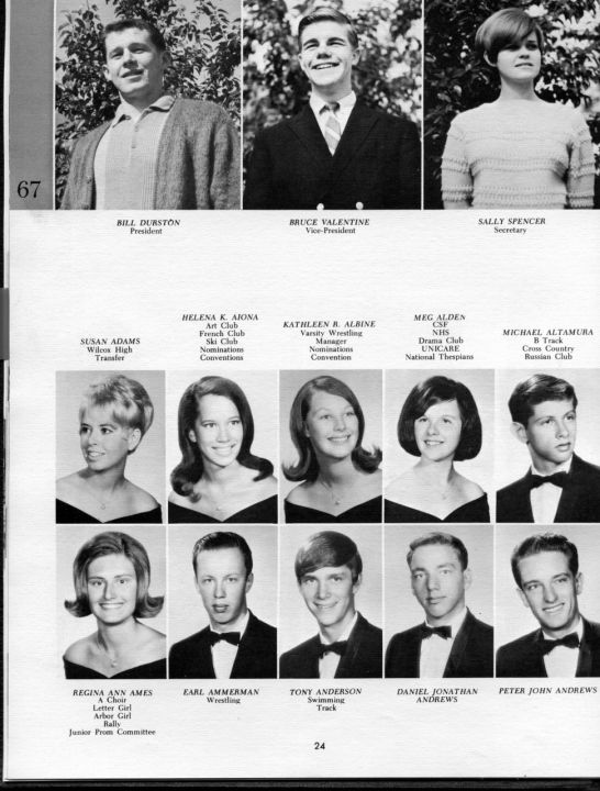 Class of 1967 Senior Yearbook