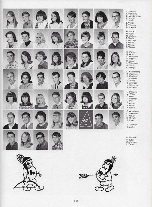 Class of 1967 Junior Yearbook