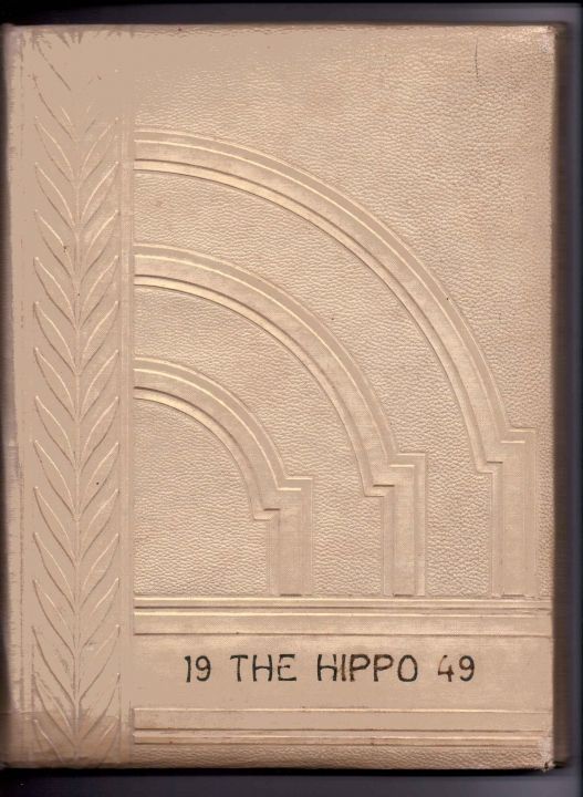 Hutto ISD Yearbook Covers that includes 1949 and 1955 through 1967.