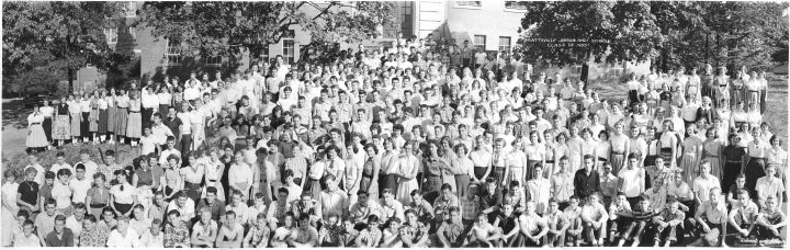 Hyattsville Jr High 1954 class picture