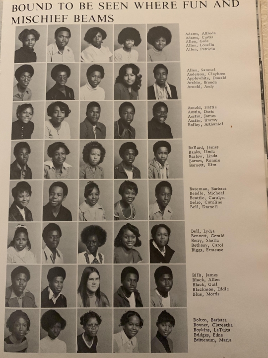 These individual were Sophomores scheduled to graduate later as the Class of 1975.