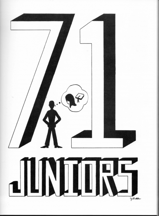 1970 Yr Book Class of 71