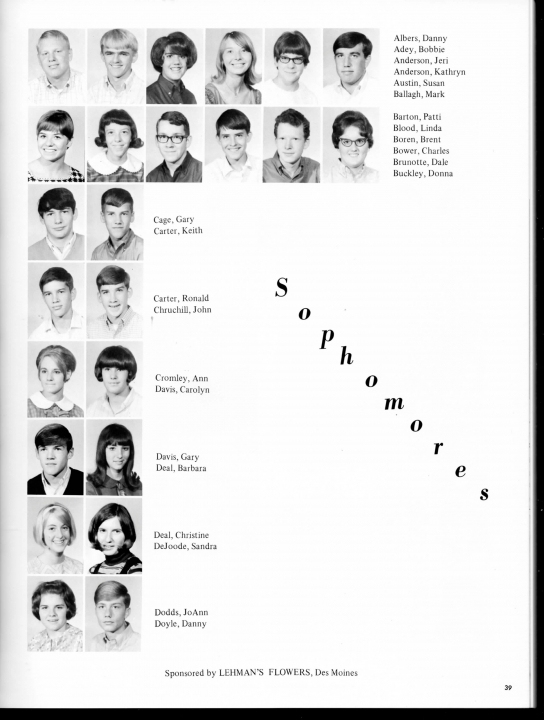 1968 Yr Book Class of 70