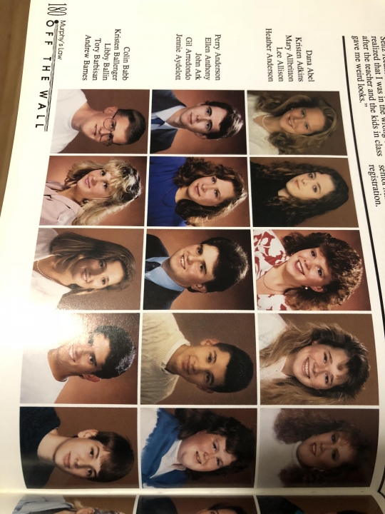South Seniors 1989
