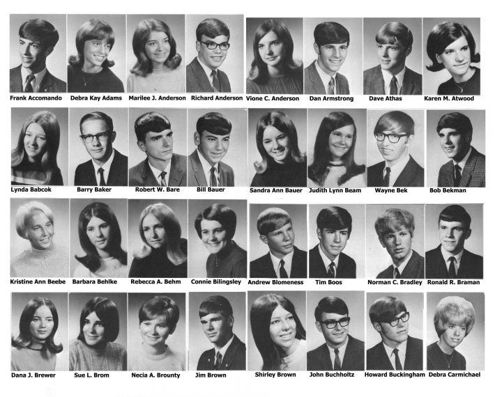 1970 Graduation Pictures