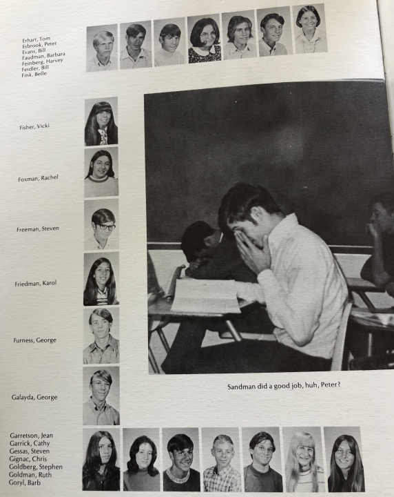 West Bloomfield high school 1970 year book of the 1971 class.